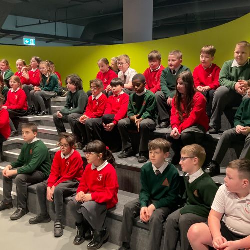 Shared Education visit to W5